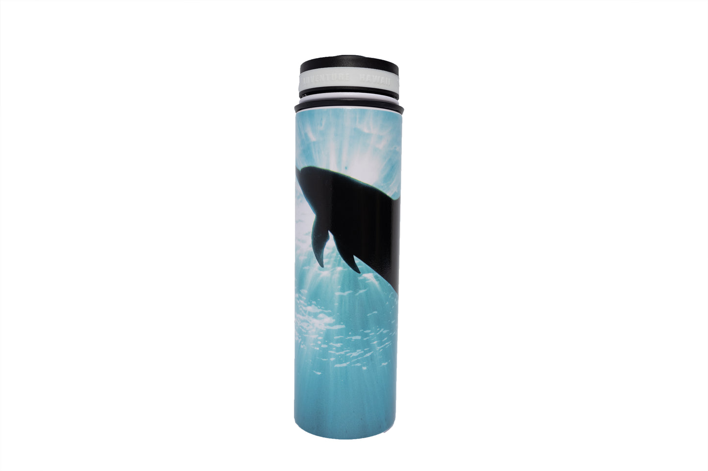 24oz Dolphin Eclipse Flask