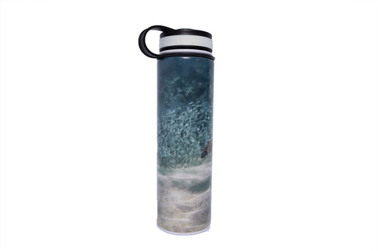 24oz Honu with Fish Flask