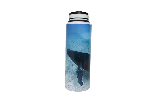 40oz Whale Flask